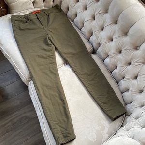 Wax Jean Olive Skinny 7